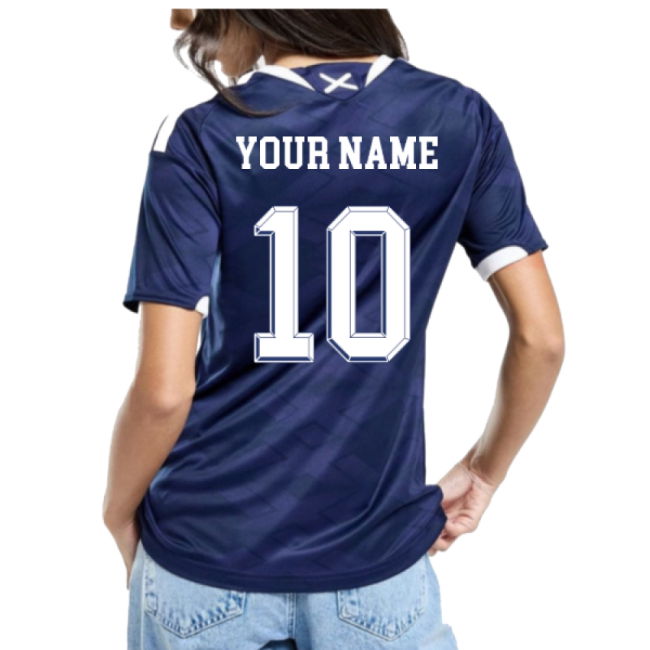 2026-2027 Scotland Home Shirt - Womens (Your Name)