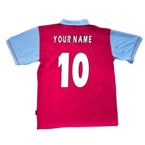 1995-1996 West Ham Centenary Pony Home Shirt (Your Name)