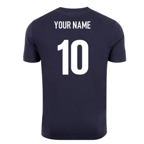 2025-2026 Sale Sharks Travel Shirt (Navy) (Your Name)