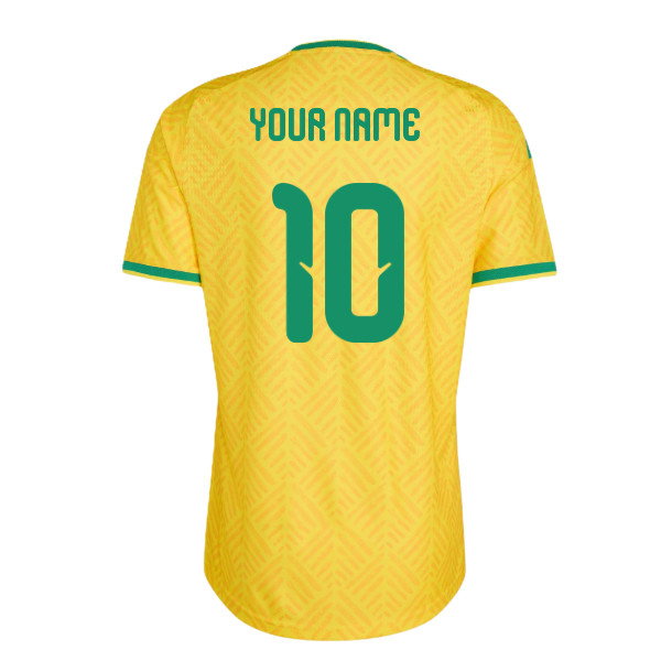 2026-2027 South Africa Authentic Home Shirt (Your Name)