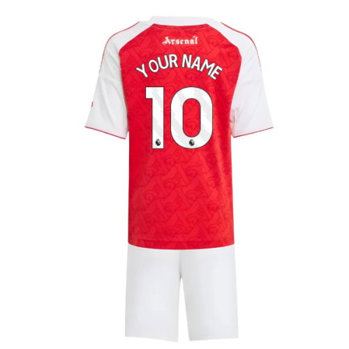 2025-2026 Arsenal Home Mini Kit (Your Name)