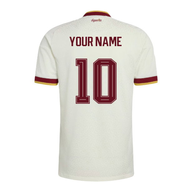 2026-2027 Spain Authentic Away Shirt (Your Name)