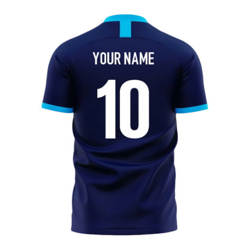 Paris FC 2024-2025 Home Concept Football Kit (Libero) (Your Name)