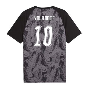 2026-2027 New Zealand Warm Up Jersey (Black) (Your Name)