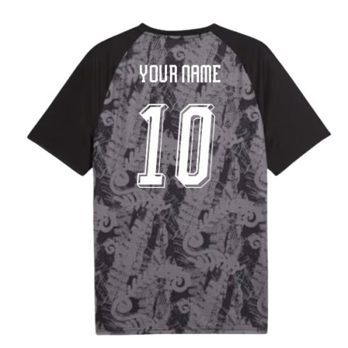 2026-2027 New Zealand Warm Up Jersey (Black) (Your Name)