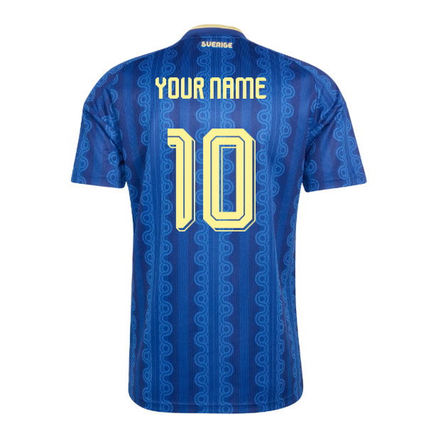 2026-2027 Sweden Away Shirt (Your Name)