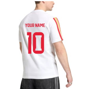 2026-2027 Spain DNA Tee (White) (Your Name)