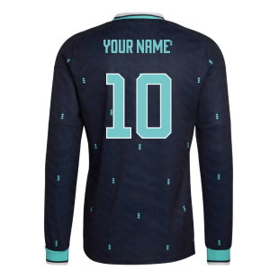 2026-2027 Germany Long Sleeves Away Shirt (Your Name)