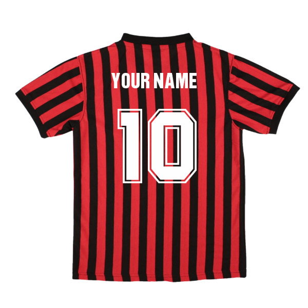 AC Milan 1979-80 Kids Retro Football Shirt (Your Name)