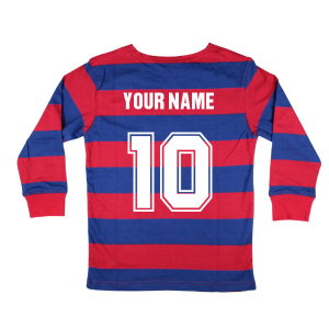 Engineers A.F.C 1875 FA Cup Winners Kids Retro Shirt (Your Name)