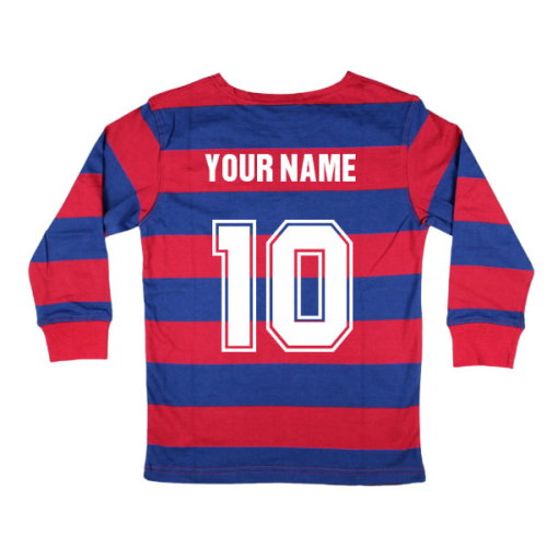 Engineers A.F.C 1875 FA Cup Winners Kids Retro Shirt (Your Name)