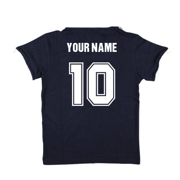Scotland 1974 World Cup Kids Retro Football Shirt (Your Name)