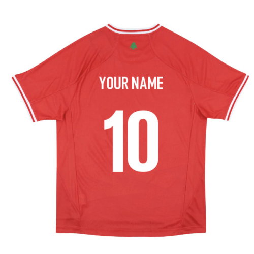 2025-2026 Lebanon Home Shirt (Your Name)