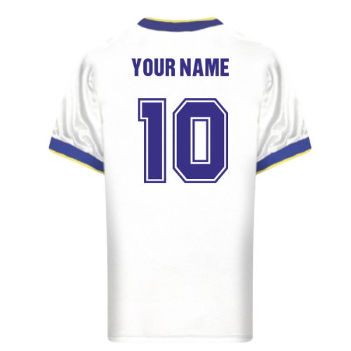 Leeds United 1986 Retro Football Shirt (Your Name)