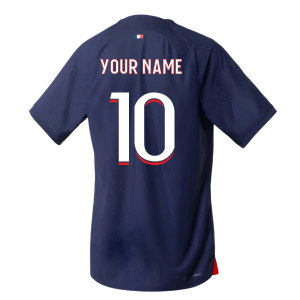2023-2024 PSG Home Match Authentic Shirt (Your Name)