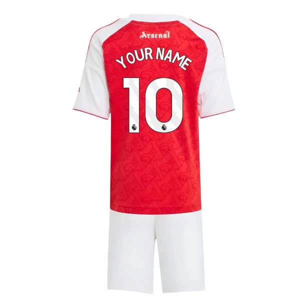 2025-2026 Arsenal Home Mini Kit (Your Name)