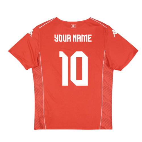 2025-2026 Tunisia Home Shirt (Your Name)