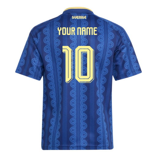 2026-2027 Sweden Away Shirt (Kids) (Your Name)