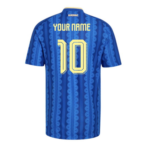 2026-2027 Sweden Authentic Away Shirt (Your Name)