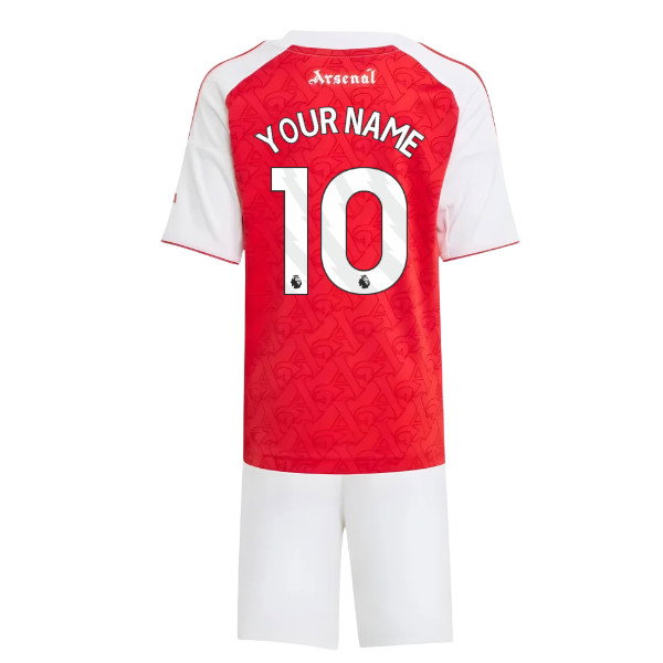 2025-2026 Arsenal Home Mini Kit (Your Name)