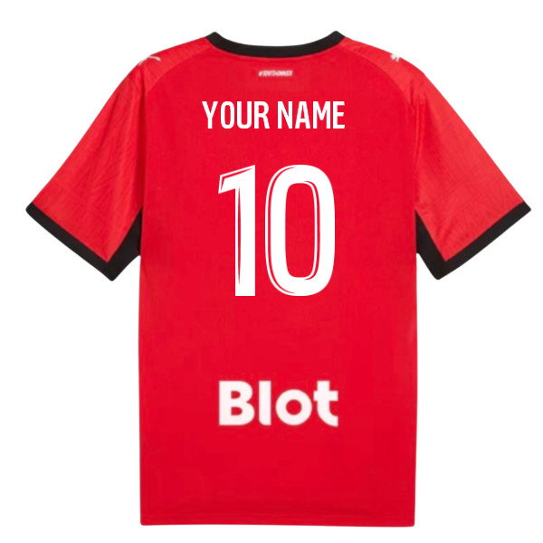 2026-2027 Stade Rennais Home Shirt (Kids) (Your Name)