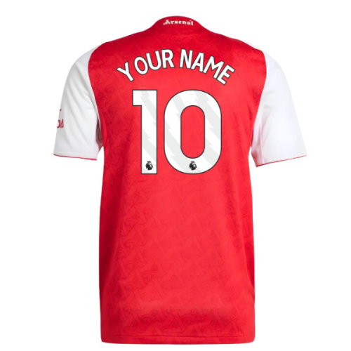 2025-2026 Arsenal Authentic Home Shirt (Your Name)