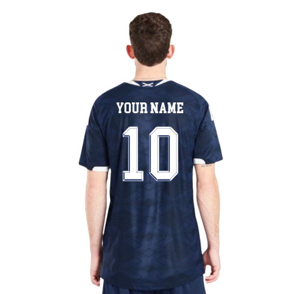 2026-2027 Scotland Authentic Match Home Shirt (Your Name)