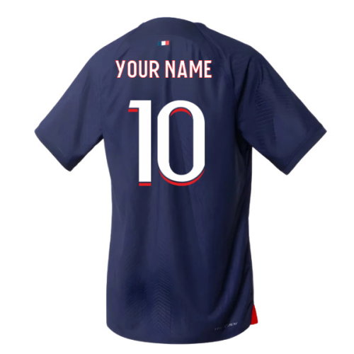 2023-2024 PSG Home Match Authentic Shirt (Your Name)