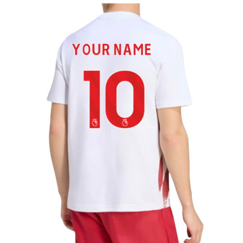 2026-2027 Liverpool Stadium Graphic Tee (White) (Your Name)