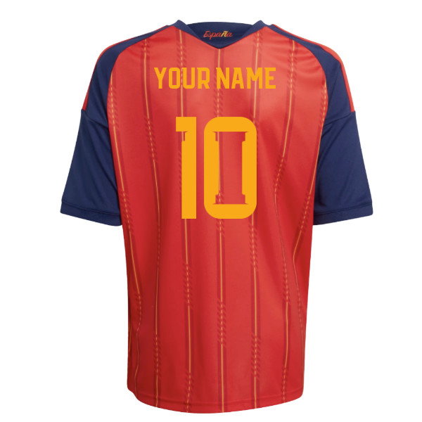 2026-2027 Spain Home Shirt (Kids) (Your Name)