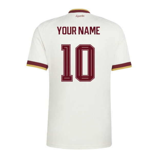 2026-2027 Spain Away Shirt (Your Name)