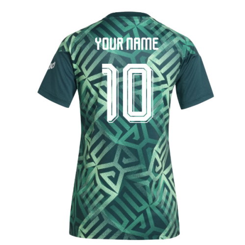 2026-2027 Mexico Home Pre-Match Shirt (Aurora Ivy) - Womens (Your Name)