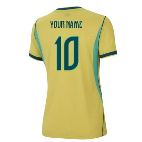 2026-2027 Brazil Home Shirt (Womens) (Your Name)