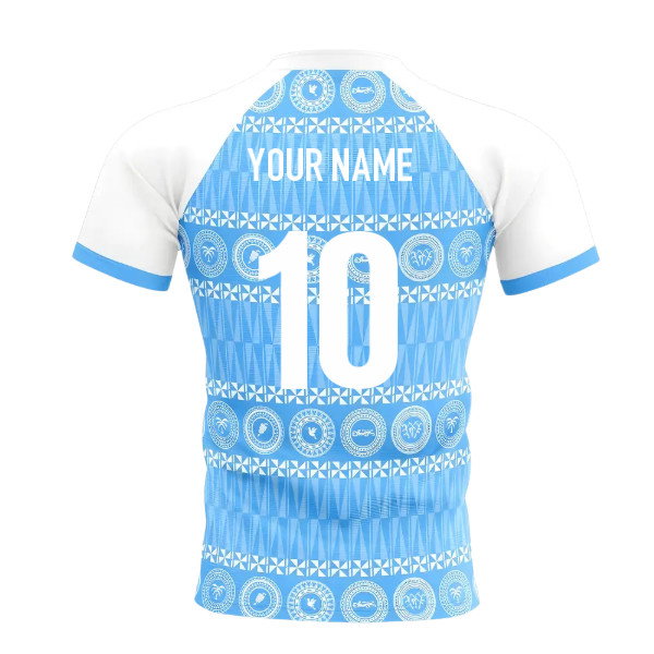 2025-2026 Fiji Concept Home Rugby Shirt Adult Short Sleeve (Your Name)