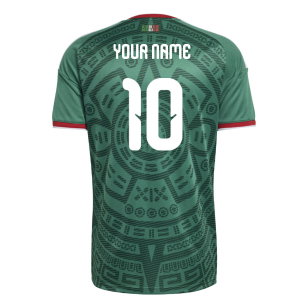 2026-2027 Mexico Home Shirt (Your Name)
