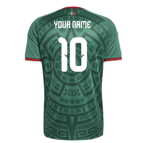 2026-2027 Mexico Home Shirt (Your Name)