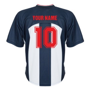 1978 West Brom Retro Home Shirt (Your Name)