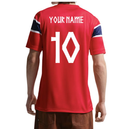 2026-2027 Norway Home Shirt (Your Name)