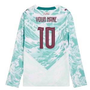 2026-2027 Portugal Long Sleeve Away Shirt (Kids) (Your Name)