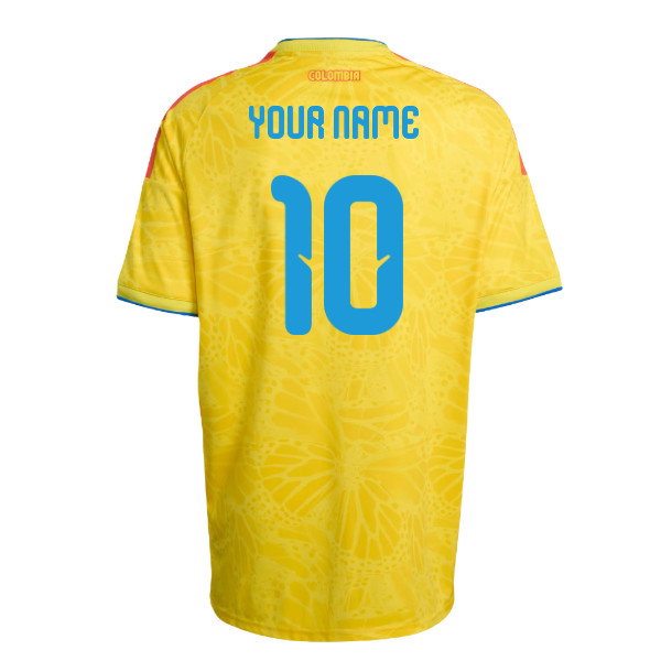 2026-2027 Colombia Home Shirt (Your Name)