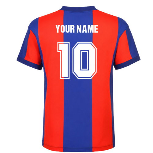 Barcelona 1970s Kids Retro Football Shirt (Your Name)