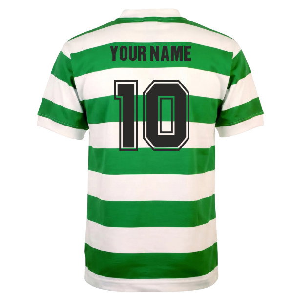 Celtic 1967 European Cup Lisbon Short Sleeved Kids Shirt (Your Name)