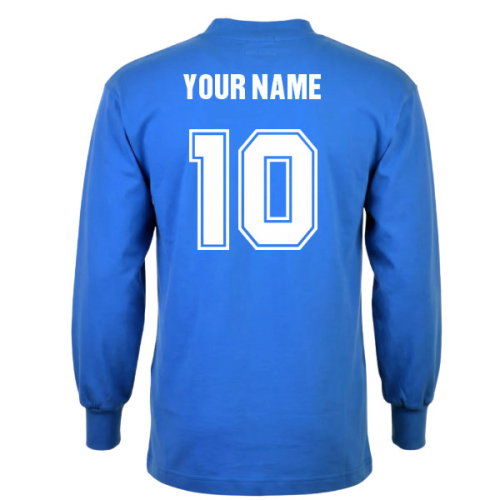 Italy 1950 Kids Retro Football Shirt (Your Name)