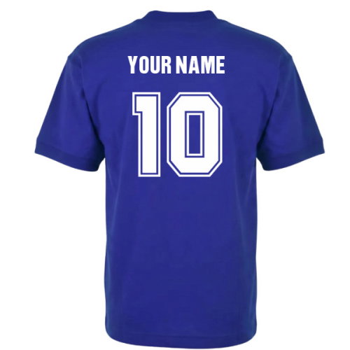 Italy 1970 World Cup Final Kids Retro Football Shirt (Your Name)