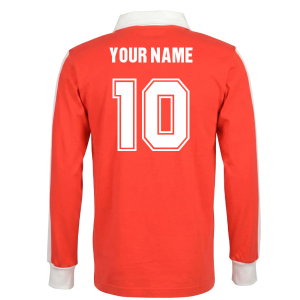 Austria 1950s Away Retro Football Shirt (Your Name)