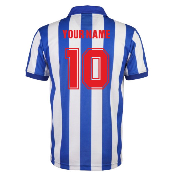 Sheffield Wednesday 1982-83 Bukta Kids Retro Football Shirt (Your Name)