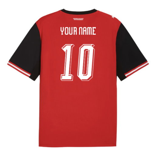 2026-2027 Austria Home Shirt (Your Name)