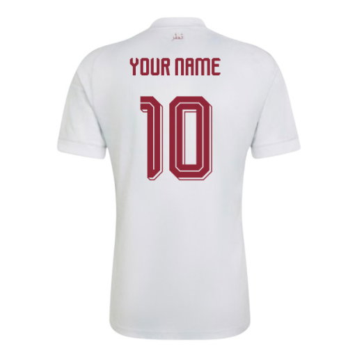 2026-2027 Qatar Away Shirt (Your Name)