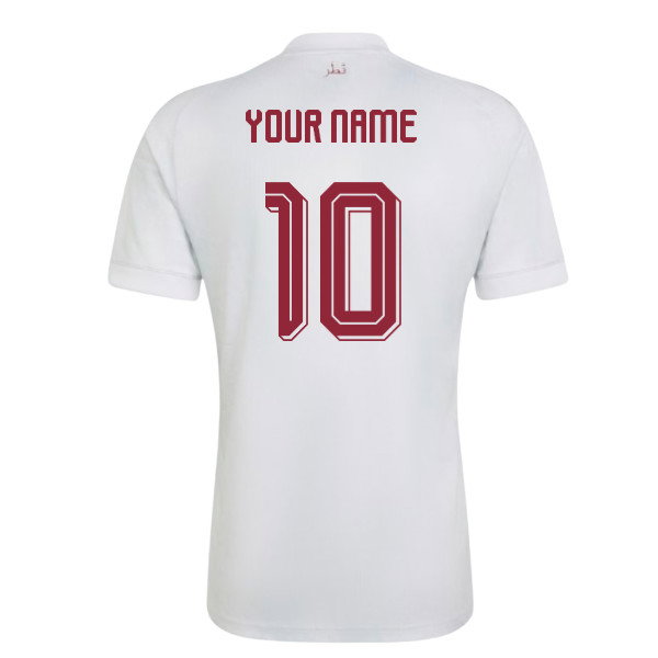 2026-2027 Qatar Away Shirt (Your Name)