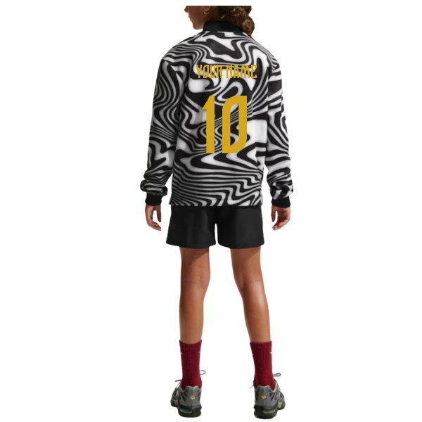 2026-2027 Brazil Hollywood Goalkeeper Shirt (Black) - Kids (Your Name)